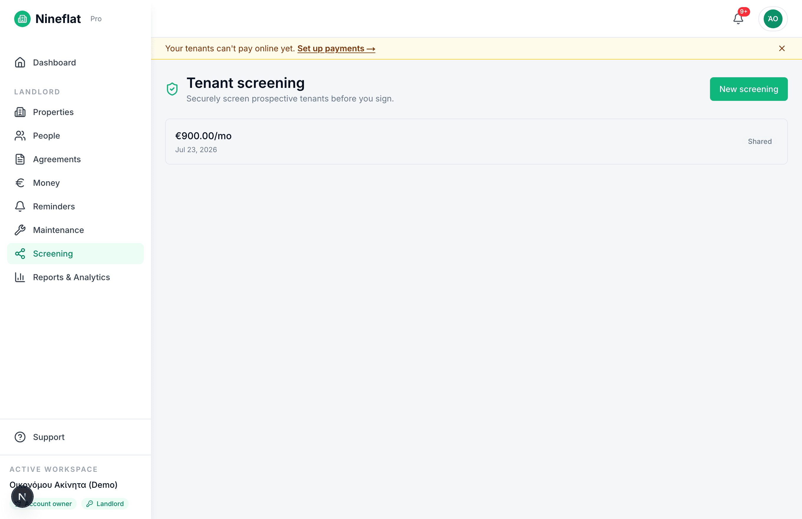 Screen tenants before you sign